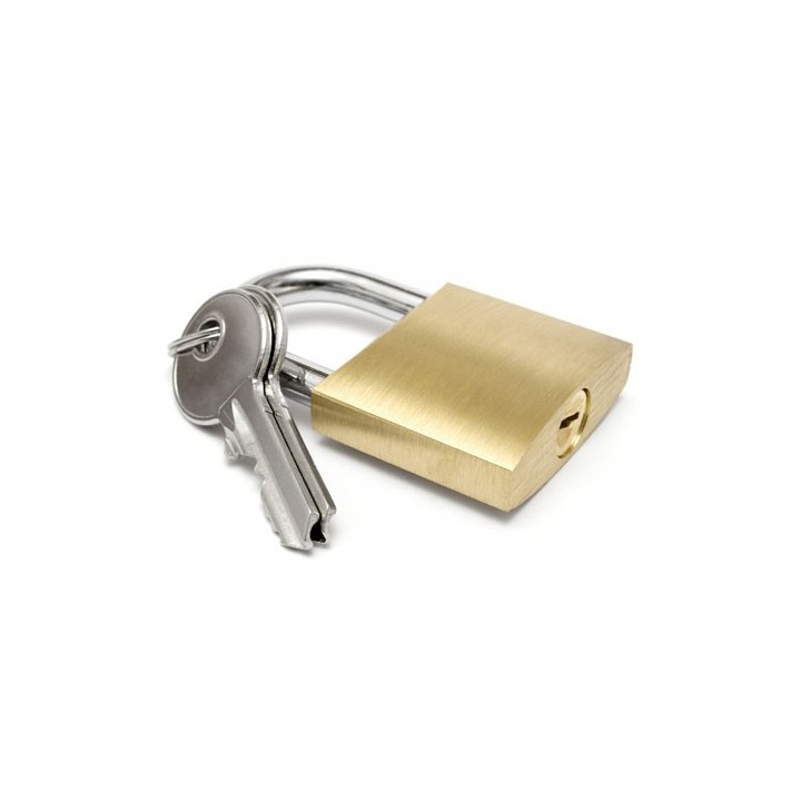 Cadenas laiton double ancrage - Accessoires Vestiaires-Gosto