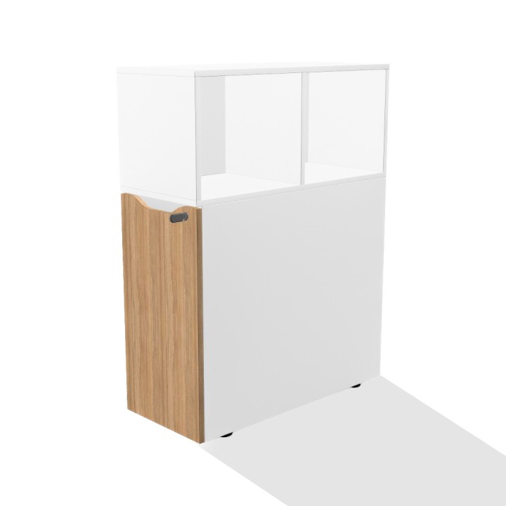 Armoire Tour bout de bureau avec bibliothèque supposé | BD Mobilier