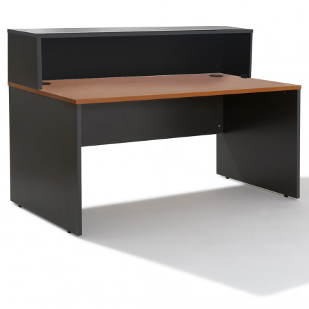 Bureau comptoir Panneaux anthracite