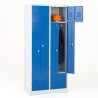 Vestiaire metallique en L ou Z 4 personnes