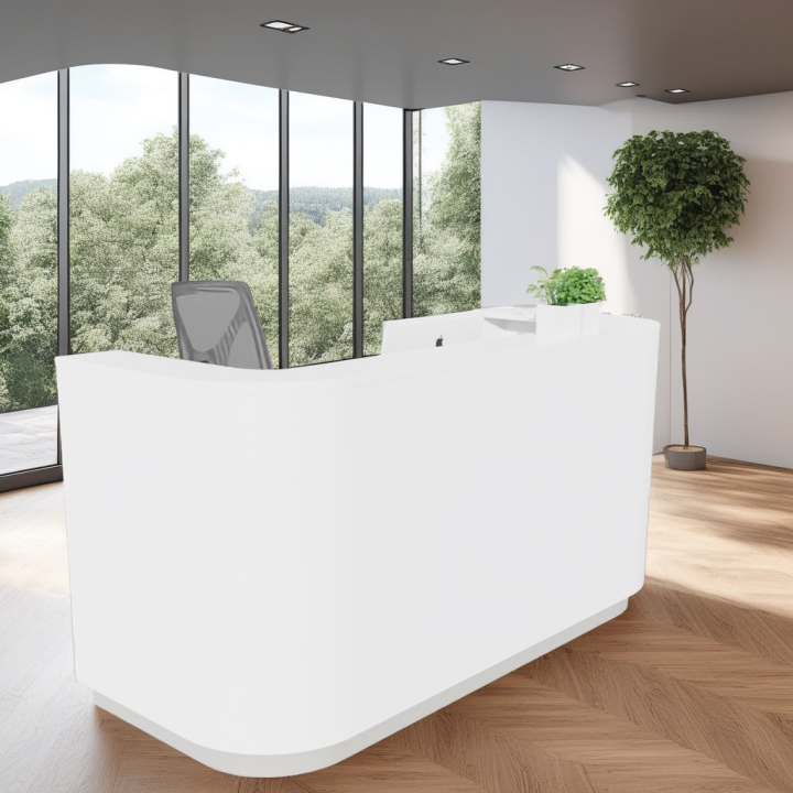 Banque d'accueil ronde | GOSTO