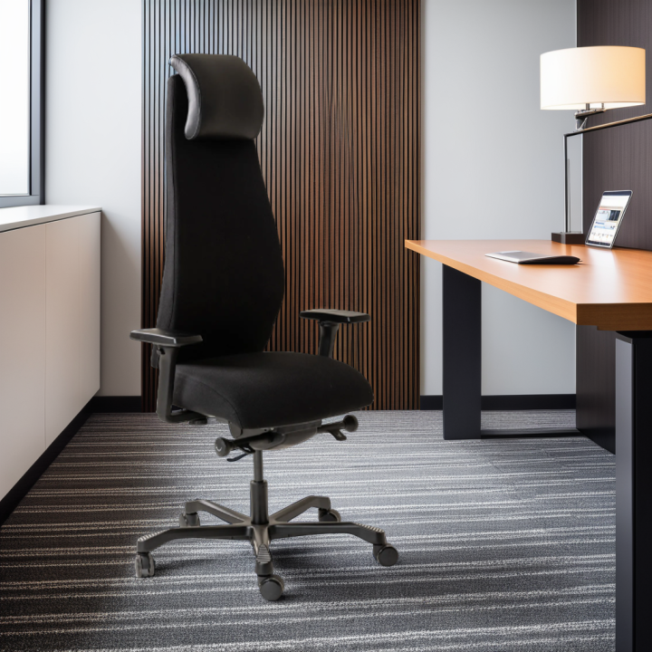 Fauteuil de bureau Oxford tissu haut dossier - visuel d'ambiance