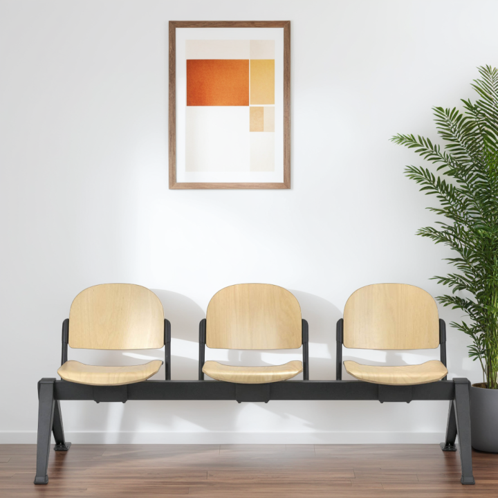Chaises sur poutre en bois rabattable | Gosto