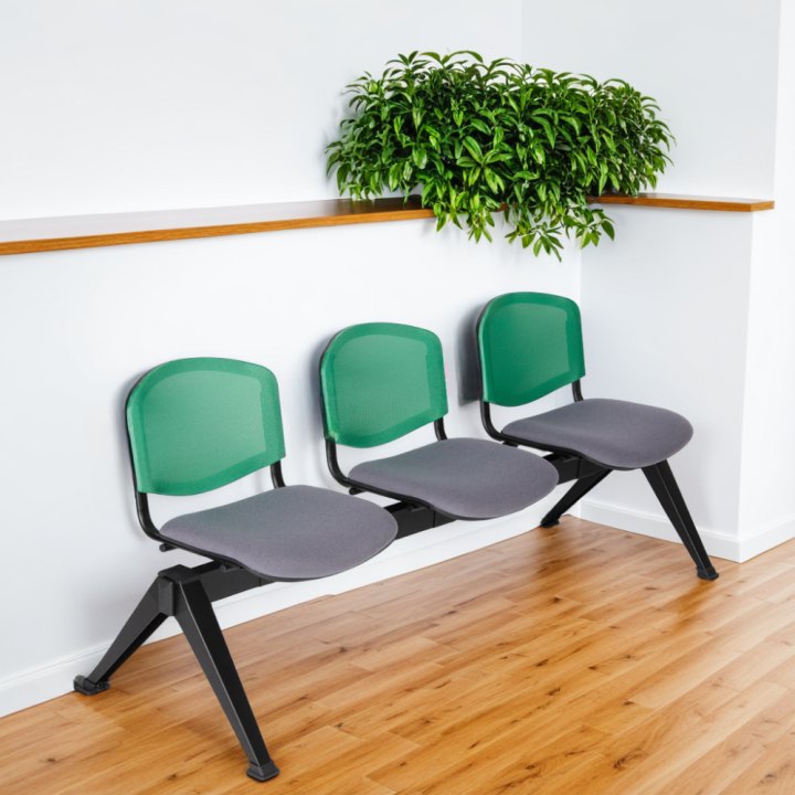 Chaises sur poutre résille et tissu | Gosto