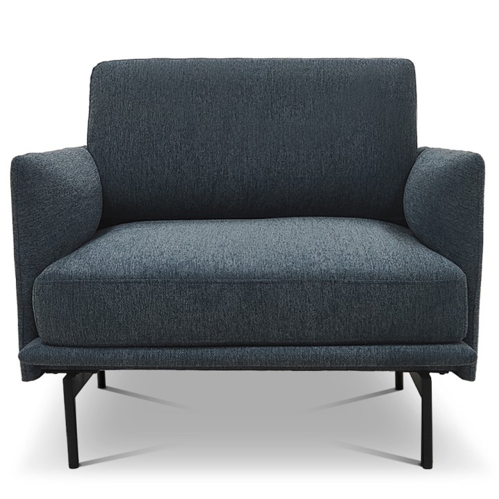 Fauteuil tissu LOU, Chauffeuse, Mobilier Accueil-Gosto