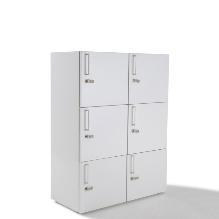 Casier vestiaire en bois 6/8 cases |Gosto