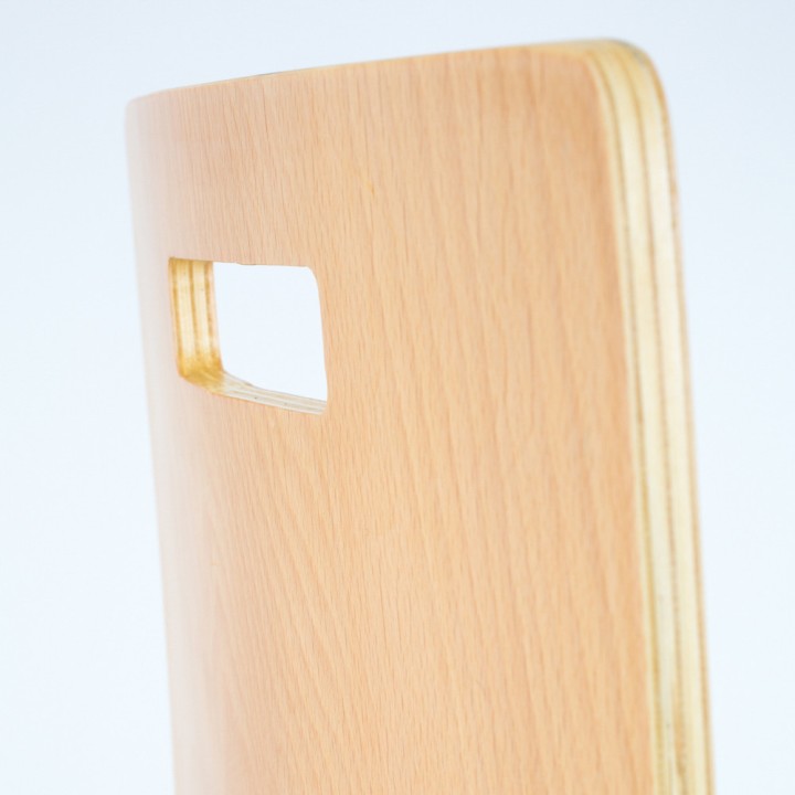 Chaise Luge Monocoque en Bois Hêtre Maho