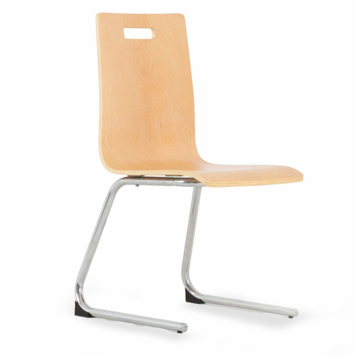 Chaise Luge Monocoque en Bois Hêtre Maho