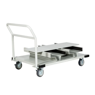 Chariot pour poteaux de guidage