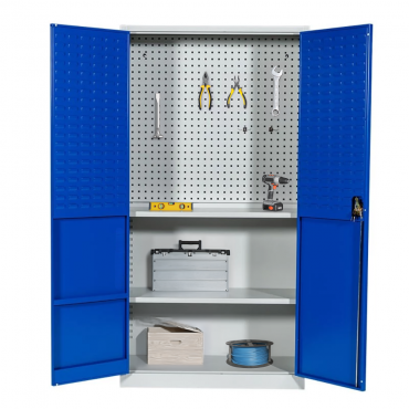 Armoire d'atelier perforés porte-outils