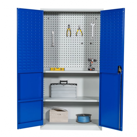 Armoire d'atelier perforés porte-outils