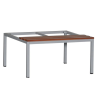 Socle banc pour vestiaire