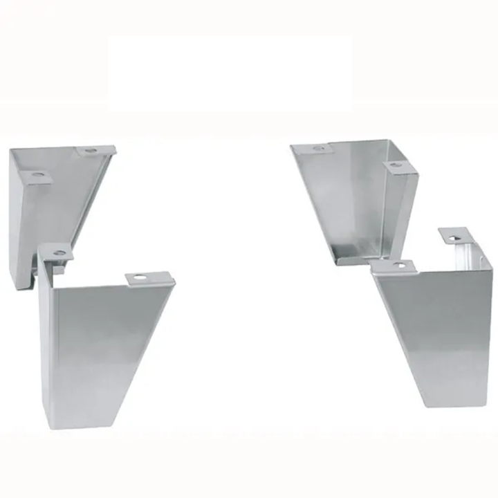 Pieds Inox pour vestiaire