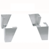 Pieds Inox pour vestiaire