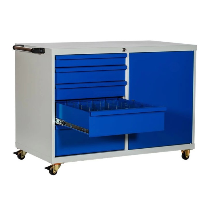 Servante atelier tiroirs et porte battante