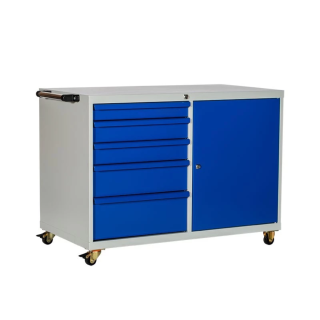 Servante atelier tiroirs et porte battante