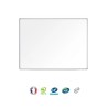 Tableau blanc effaçable magnétique 60x90 cm - NF