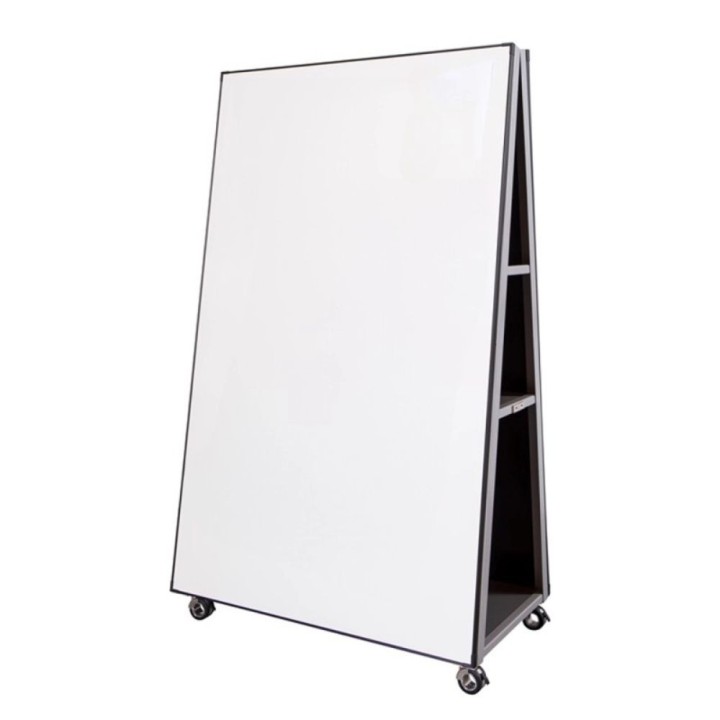 Tableau blanc mobile Tipi 160x100 cm | Gosto