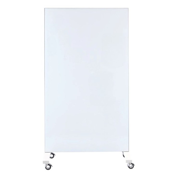 Tableau blanc mobile à roulettes 185x100 cm | Gosto