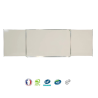 Tableau blanc triptyque 90 x 240 cm NF