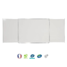 Tableau blanc triptyque 120 x 400 cm NF