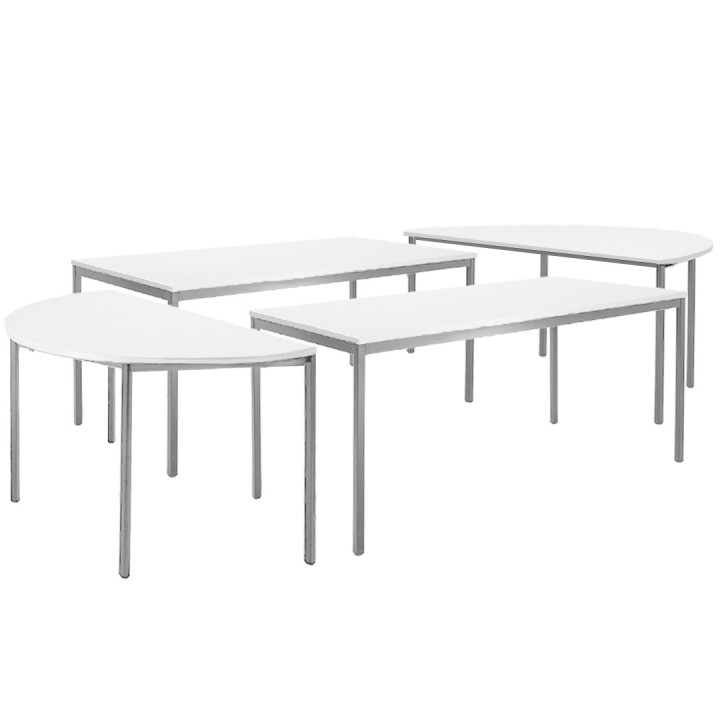 Table de réunion 12 personnes ovale L320 x P160 cm | Gosto
