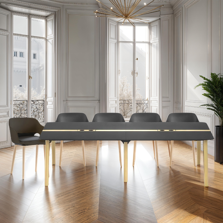 Table de Réunion10 personnes en bois | Gosto