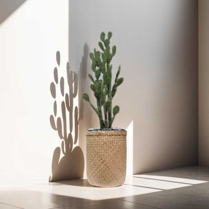 Plante intérieur artificielle de Bureau- Cactus Euphorbe- Gosto