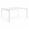 Table de réunion rectangulaire 8 personnes Sierra L180/200 x P100 cm