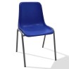 CHAISE COQUE BASALT
