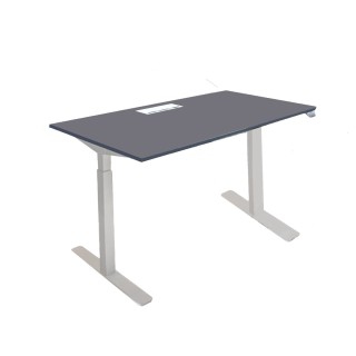 Bureau électrique coloré bleu