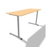 Table de formation T6 - 130 x 50 cm