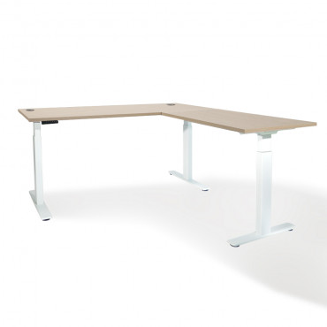Bureau d'angle Extreme Plus réglable hauteur avec obturateurs