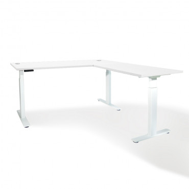 Bureau d'angle Extreme Plus réglable hauteur avec obturateurs