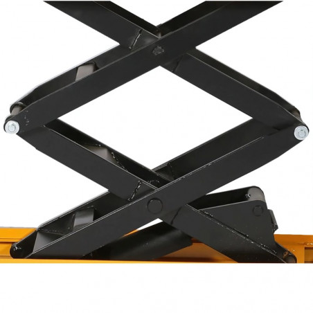 zoom sur le ciseau de la Table élévatrice double ciseaux TG80, 800kg