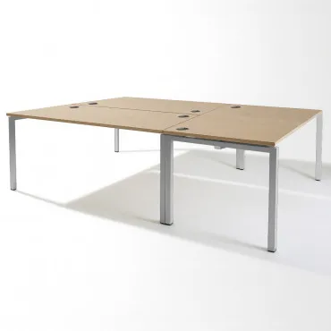 Bureau Open Space 3 personnes - Gamme PURE