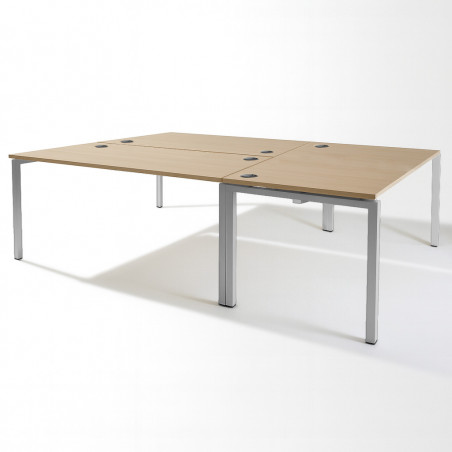 Bureau Open Space 3 personnes - Gamme PURE
