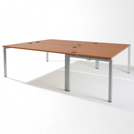 Bureau Open Space 3 personnes - Gamme PURE