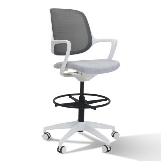 Siège technique blanc en resille Mira R | Gosto