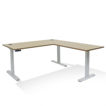Bureau d'angle Extreme Plus réglable hauteur avec obturateurs     