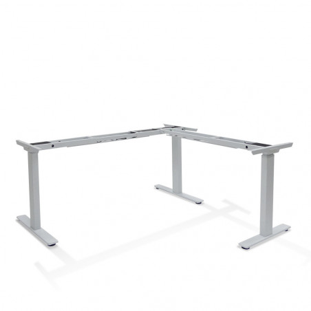 Bureau d'angle Extreme Plus réglable hauteur avec obturateurs     