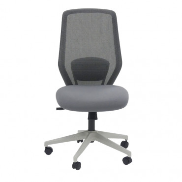 Fauteuil de bureau APRIL gris clair face