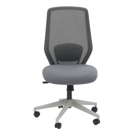 Fauteuil de bureau APRIL gris clair face