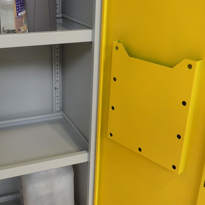 Armoire produits chimiques métallique monobloc - Gosto