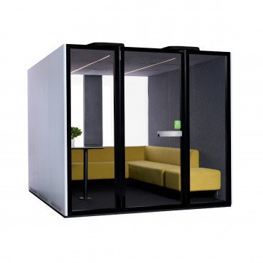 Box acoustique 5 personnes 3.0 noire Gosto