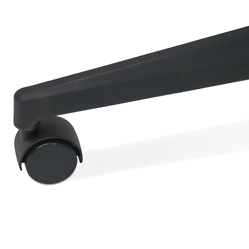 Fauteuil de bureau APRIL Option têtière:sans têtière Coloris:Noir Accoudoirs:Sans