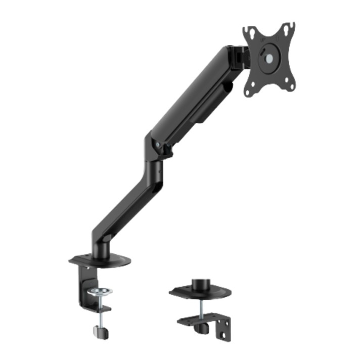 Support pour écran d'ordinateur 1 bras articulé noir