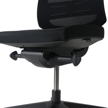 Fauteuil de bureau LightUp 250 - vue sur le dessous de l'assise