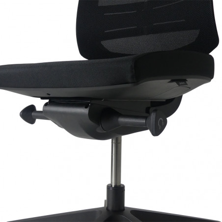 Fauteuil de bureau LightUp 250 - vue sur le dessous de l'assise