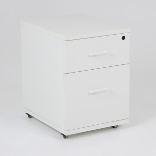 Caisson pour bureau à roulettes en bois 1 tiroir-Gosto